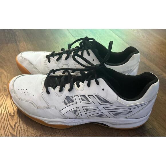 Asics Other - Asics Gel-Renma White Gum Indoor Court Pickleball Volleyball Shoes Mens 10.5
